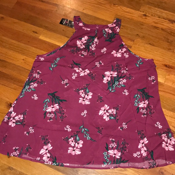 Torrid Floral Ruffle Front Blouse - Picture 5 of 5